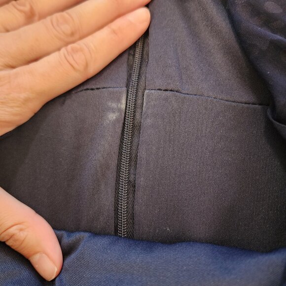 R+M Richards Purple Silk Blend Dress Floral Whimsigoth Witchy Size 22W - Picture 9 of 9